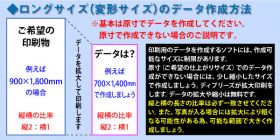 ロングサイズポスターのデータ作成方法について